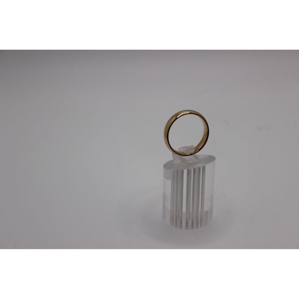 Benchmark 14K Yellow Gold 5mm Comfort Fit Wedding Band Ring Size 9 5.99g